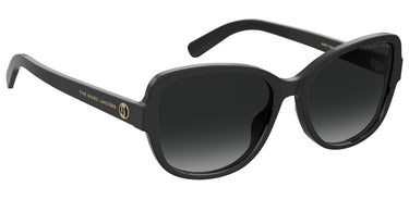 Women Marc Jacobs Sunglasses: Marc 528/S - Black(2) - SpecSMART Eye Clinic (Diagonal View)